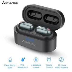 [Conta nova] Fone de Ouvido TWS SYLLABLE S101  | R$136