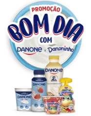 Promoção Bom dia com Danone e Danoninho: Concorra a R$50.000 e mais!