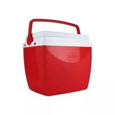 Caixa Térmica Cooler 18 Litros Vermelha Mor | R$44