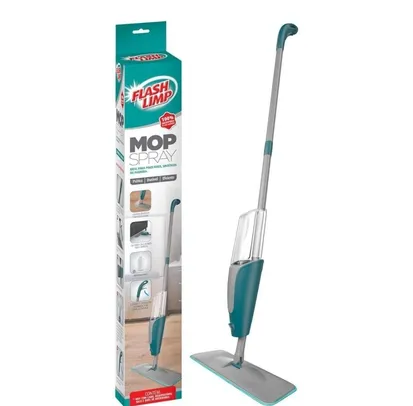 [APP] Mop Spray Rodo Esfregão 1.29m Reservatório 400ml Flash Limp | R$50
