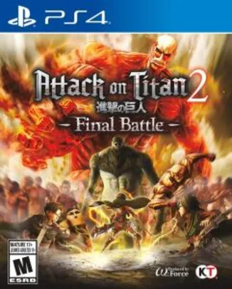 [Prime] Attack On Titan 2: Final Battle - PlayStation 4 | R$ 94