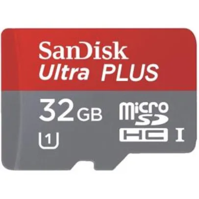 Cartão de Memória Micro Sd 32gb Sandisk Classe 10 - R$30