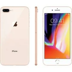 iPhone 8 Plus Dourado 256GB Tela 5.5" IOS 11 4G Wi-Fi Câmera 12MP - Apple - R$5226