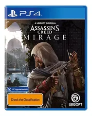 Jogo Assassins Creed Mirage, PS4