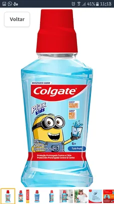 [PRIME] Enxaguante Bucal Colgate Plax Kids Minions 250ml R$ 4