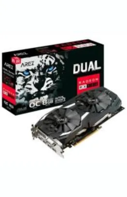 Placa de Vídeo Asus Arez Dual AMD Radeon RX 580 OC Edition, 8GB, GDDR5 - AREZ-DUAL-RX580-O8G