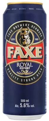 Cerveja Faxe, Royal, Lata, 500ml 1un