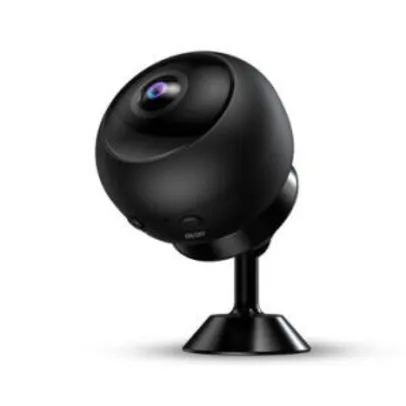 Câmera de segurança V380 Mini, Full HD, conexão via WiFi, visão noturna | R$140