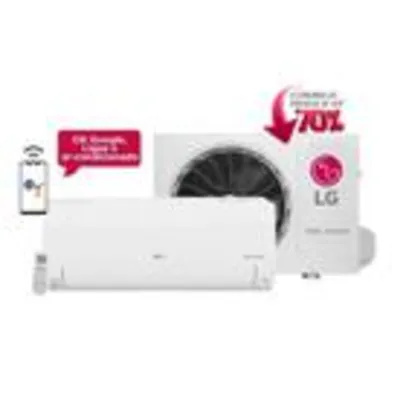 Ar Condicionado Split Hi Wall Inverter LG Dual Voice 9000 BTU/h Quente e Frio - 220 Volts