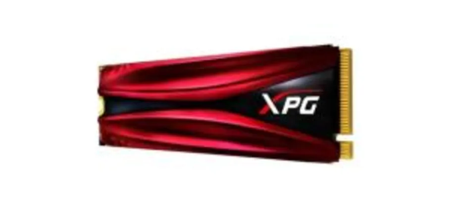 SSD Adata XPG Gammix S11 Pro, 256GB, M.2 NVMe, Leitura 3500MB/s, Gravação 3000MB/s - AGAMMIXS11P-256GT-C - R$326