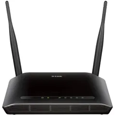 Roteador Wireless D-Link DIR-615 N 300Mbps Duas Antenas 5dBi Modo Repetidor por R$66