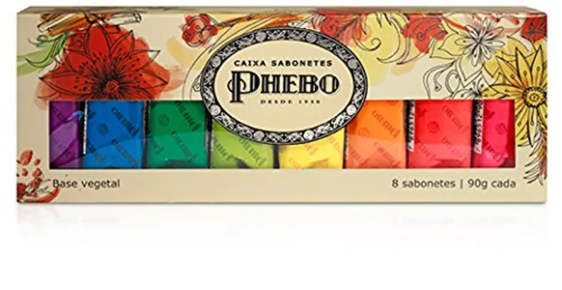 Kit Phebo Sabonetes 8x90g