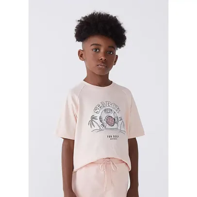 Camiseta Infantil Menino Manga Curta Em Malha - hering