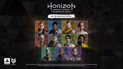 [PS4] [PS5] Resgate 11 Avatares de Horizon Forbiden West