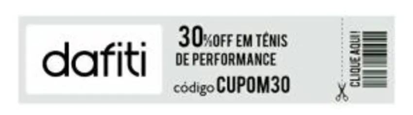 TÊNIS PERFORMANCE COM 30% OFF