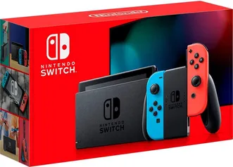 Console Nintendo Switch Cinza ou Neon