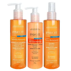 Kit payot complexo vitamina C - sabonete líquido 220ML / tônico facial 220ML / loção hidratante corp