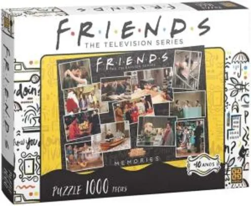 [PRIME] Quebra-cabeça Friends Grow 1000 peças | R$60