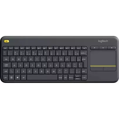 Teclado Logitech K400 Plus S/ Fio Touch 920-007125