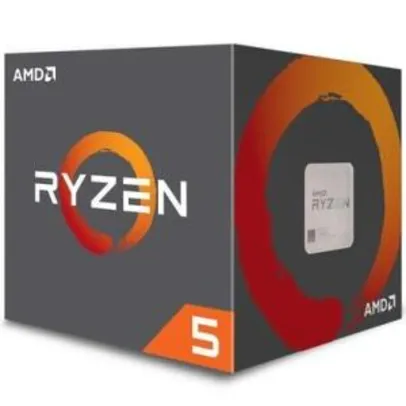 Processador AMD Ryzen 5 2600, Cooler Wraith Stealth, Cache 19MB + Antivírus