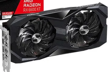 Placa de Vídeo Asrock Radeon RX 6600 XT Challenger D, 8GB, GDDR6, FSR, Ray Tracing, 90-GA2TZZ-00UANF