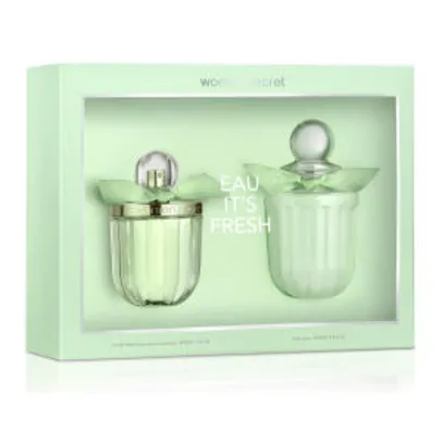 Kit Women´s Secret Eau It´s Fresh Perfume Feminino Eau de Toilette 100ml + Body Lotion 200ml - R$96
