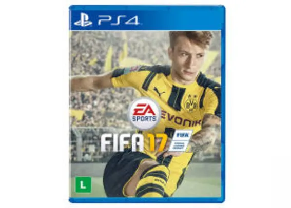 Fifa 17 (PS4) - R$9,49