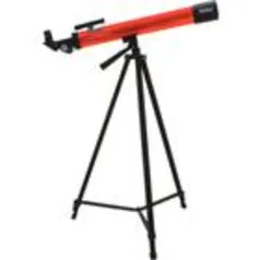 Telescópio Vivitar VIVTEL160X Ampliação 75x 150x com Suporte Vermelho