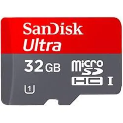 [Submarino/MP] Cartão MicroSD Ultra 32Gb Class 10 R$39,07