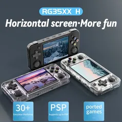 [App/Taxa Inclusa/Moedas] Console Portátil ANBERNIC RG35XX H 64GB 