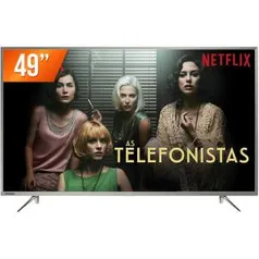 Smart Tv Led 49'' Ultra HD 4k Toshiba 49u7800 3 Hdmi 2 USB Wi-Fi Integrado Conversor Digital R$1.692