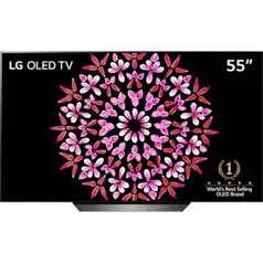 Smart TV Oled 55" LG OLED55B8SSC Ultra HD 4k 4 HDMI 3 USB Wi-Fi com Inteligência Artificial Thinq Ai Wi-fi Controle Smart Magic | R$4.950