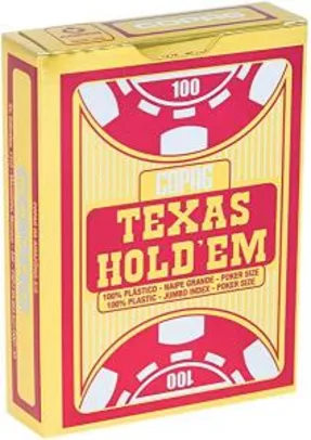 Baralho Texas Hold'em Poker Size Naipe Grande - Copag R$30