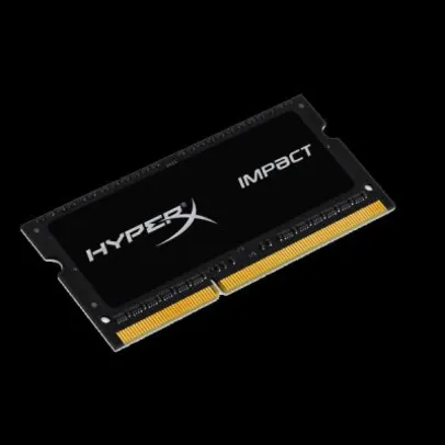 Memória Notebook DDR4 Kingston HyperX Impact 8GB 2400MHz HX424S14IB2/8