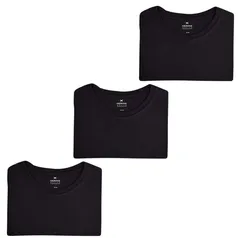 Kit Camisetas Hering Básicas Slim 3 Peças [Tam.: P aoGG]