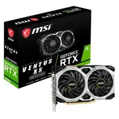 Placa de Vídeo MSI NVIDIA GeForce RTX 2060 Ventus XS 6G OC, 6GB