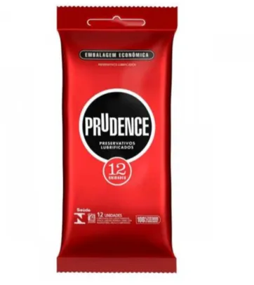 Camisinha Prudence Lubrificado 12 Unidades