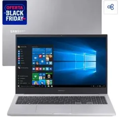 Notebook Samsung Book E30 Intel Core i3-10110U 10ª Geração 4GB 1TB 15.6'' TELA FHD | R$ 2.789