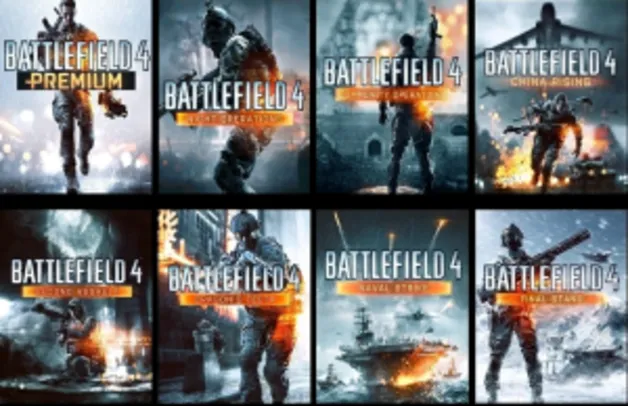 [ORIGIN - PSN - LIVE] Battlefield 4 - TODAS AS 5 DLC'S "PAGAS" - GRÁTIS!