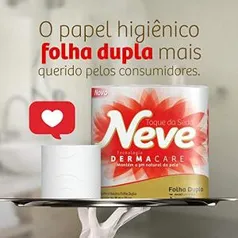 Neve Papel Higiênico Toque de Seda, 24 Rolos - R$10