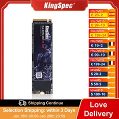 [Contas novas] Kingspec M.2 Nvme Ssd 512GB