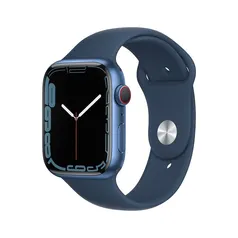 [REEMBALADO] Apple Watch Series 7 GPS + Cellular 45mm Azul de Alumínio