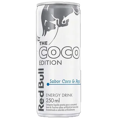 (VIP) Energético Red Bull Coco e Açaí The Coco Edition Lata 250ml