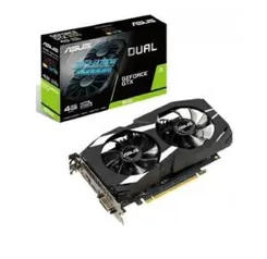 Placa de Vídeo Asus, GeForce, GTX 1650 Dual, 4GB, GDDR5