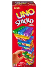 Jogo Uno Stacko, 43535, Mattel Games Mattel Multicolorido