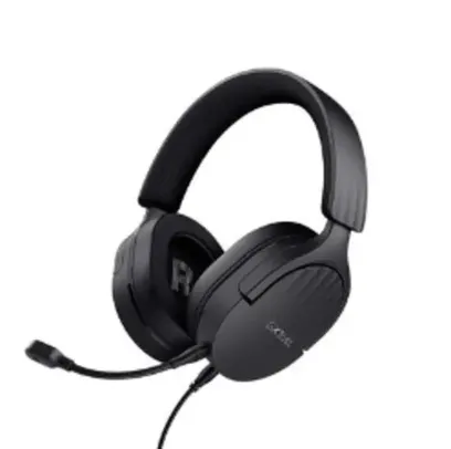 Headset Gamer Trust GXT 489 Fayzo, Drivers 50mm, P2, pc, laptop, console de jogos, smartphone, Preto - 24898