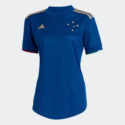 Camisa Cruzeiro I 21/22 s/n° Torcedor Adidas Feminina