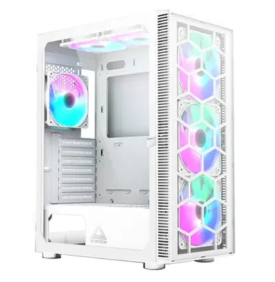 Gabinete Gamer Montech X3 Glass, Vidro Temperado - Com 6 Fans