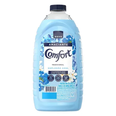 Amaciante Comfort Explosão azul em frasco 1.8 L
