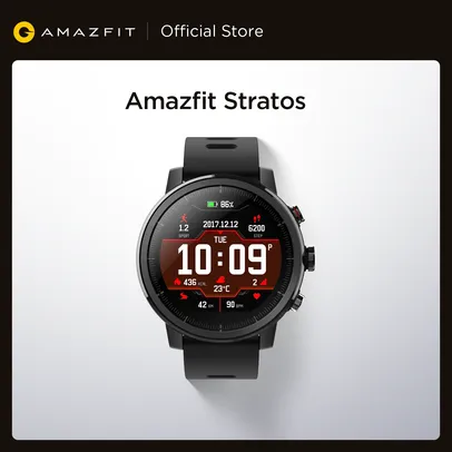 Smartwatch Amazfit stratos | R$370
